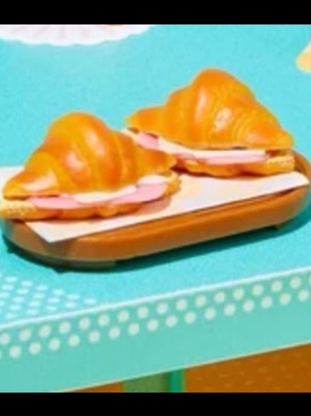 Miniverse Make it Mini Cafe Series 6 Ham & Cheese Croissant